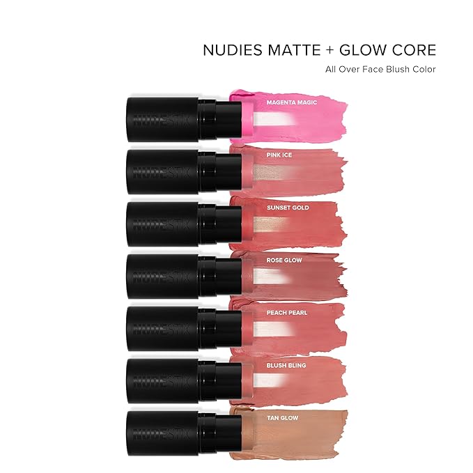 Nudies Matte + Glow Core All Over Face Sunset Gold