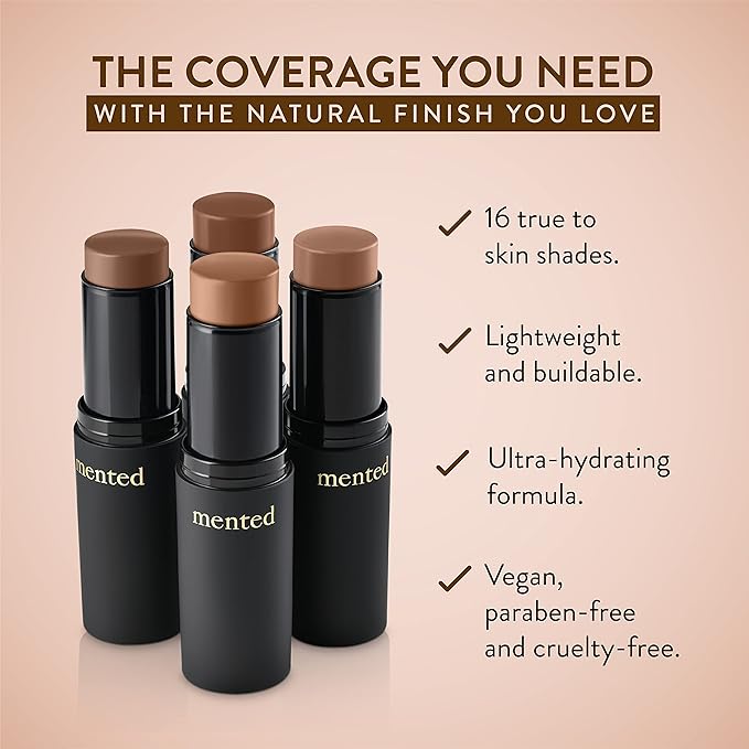 Mented Cosmetics Foundation Stick, Contour Stick, Or Concealer