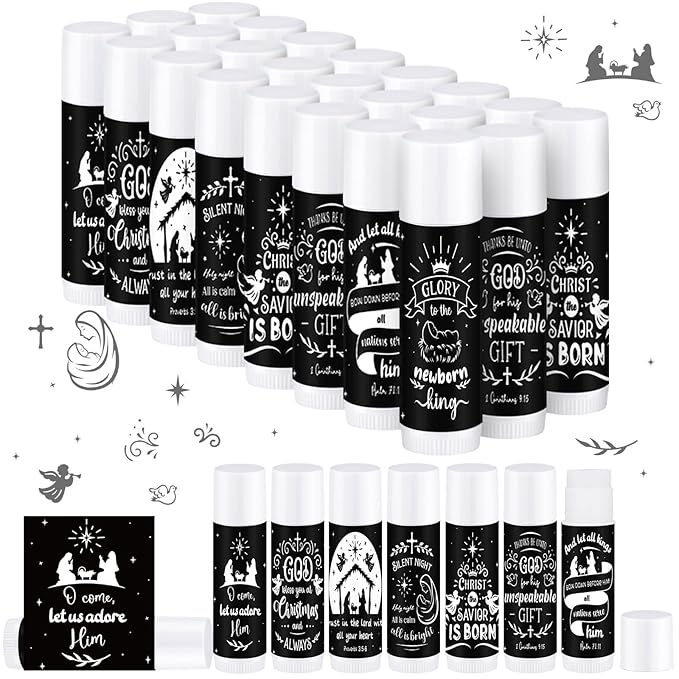 24 Pcs Nativity Christmas Religious Christian