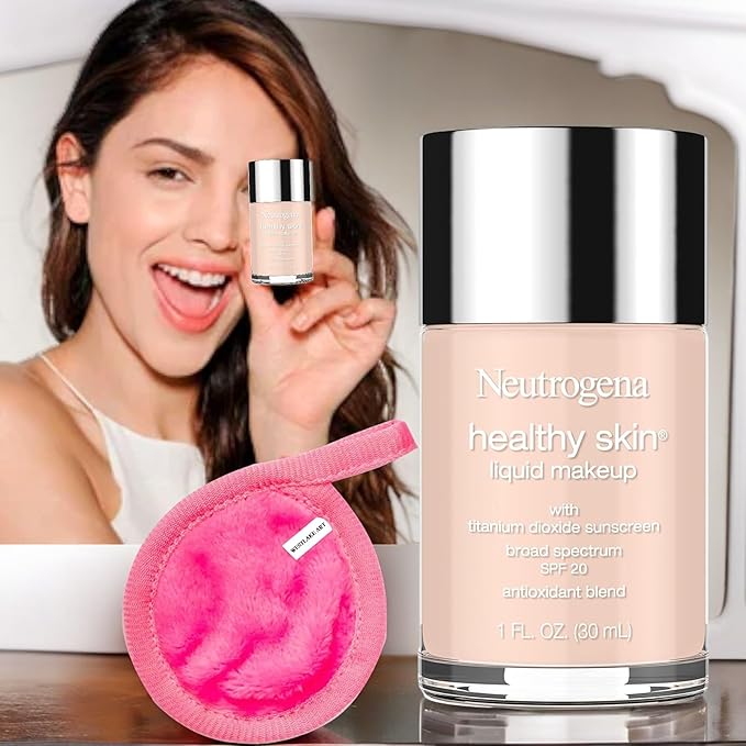 Foundation Liquid Makeup | Bundled With Makeup Cleansing Of 2]