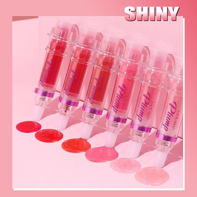 Glossy Finish Lip Glow Oil,Lip Plumping Lines