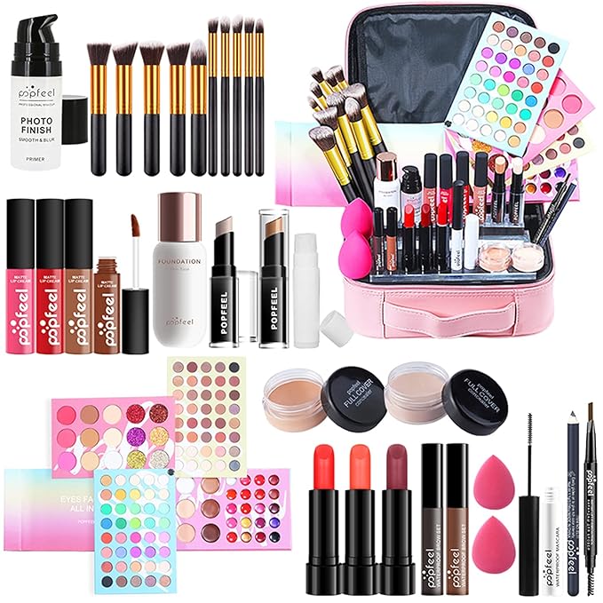 All-in-one Makeup Set Holiday Gift | Full Makeup