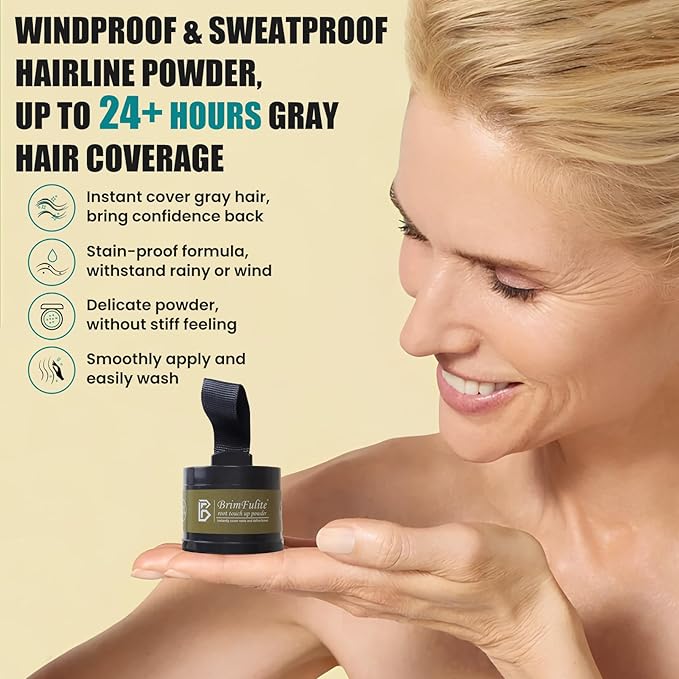 Hair Root Touch Up Powder,