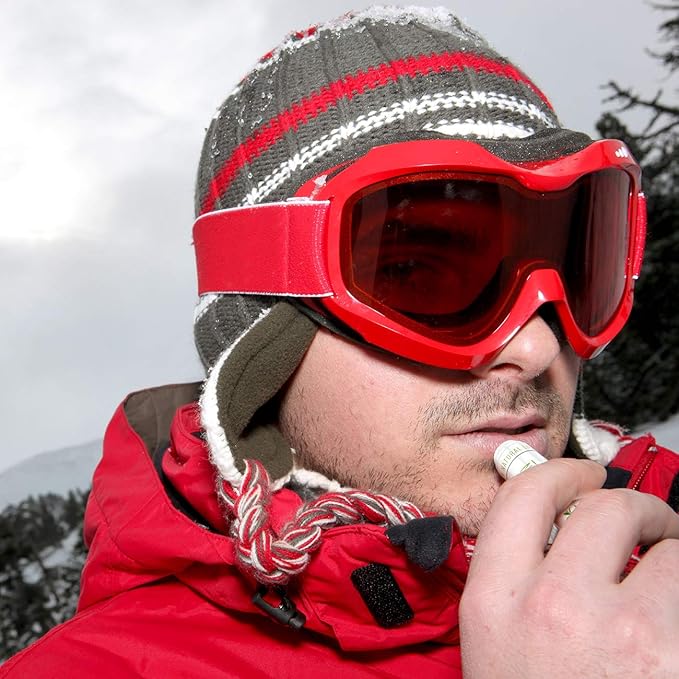 7-Pack Green Tea Lip Balm Gift Lips.