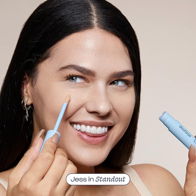 Alleyoop Game Face Concealer Makeup, Lightweight to Medium