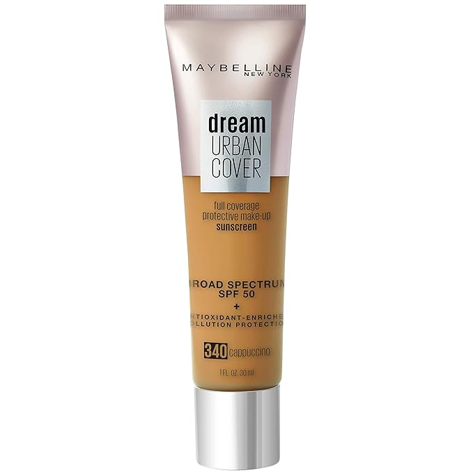 Maybelline Dream Urban Cover Flawless Coverage Foundation Makeup,