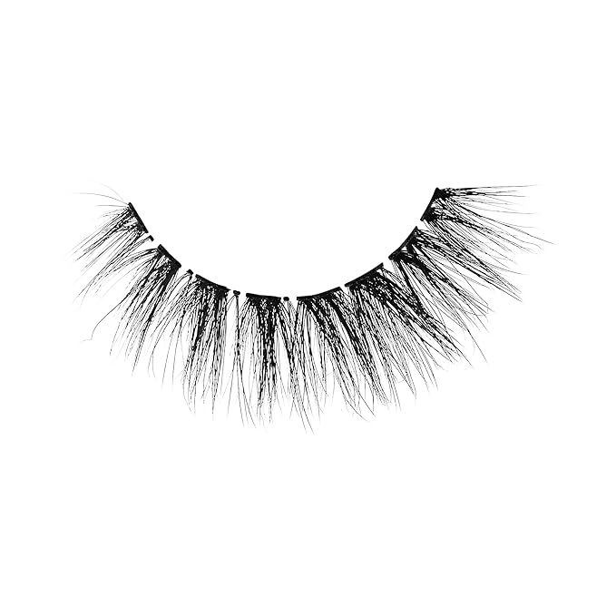 KISS Lash Couture The Muses Collection False Eyelashes, Legacy', 12 mm, Handmade, Refined Faux Silk, Contact Lens Friendly, Easy to Apply, Includes 1 Pair Reusable Strip Lashes (Pack of 2)