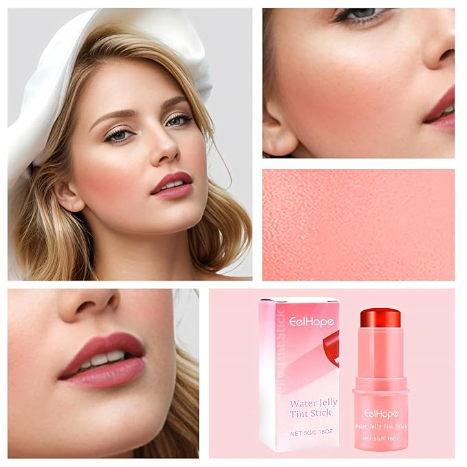 Milk Jelly Blush, 0.18.OZ Water Jelly Tint Stick, 0.18.OZ