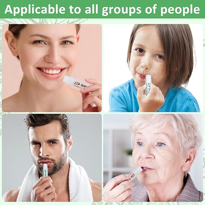 24 Pack Lip Balm Bulk, Vanilla