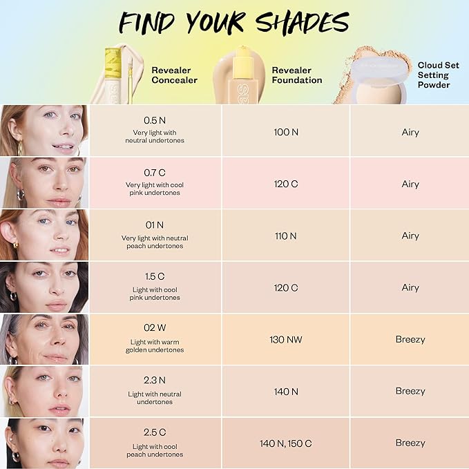 Kosas Revealer Concealer - Medium Coverage Makeup with 2.3 N)