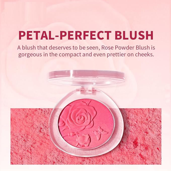 MAEPEOR Matte Face Blush 8 Colors Lightweight Natural (Color 02)