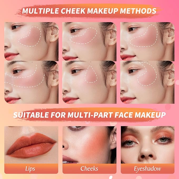 Liquid Blush Makeup Wand with Cushion Applicator For