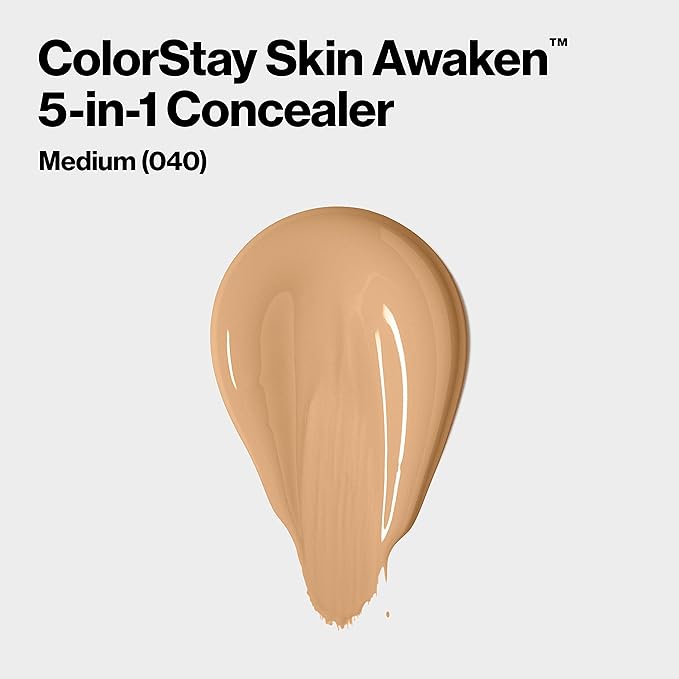 Revlon ColorStay Skin Awaken 5-in-1 Concealer, Lightweight, Creamy fl oz