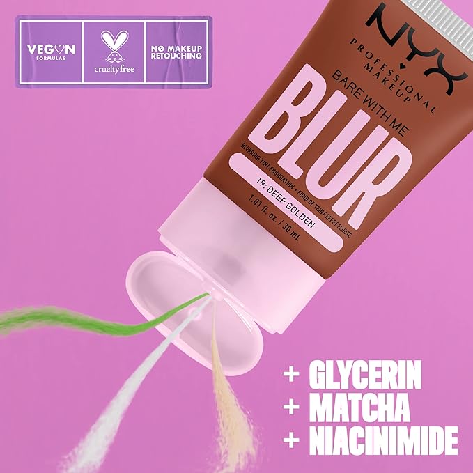 NYX PROFESSIONAL MAKEUP Bare With Me Blur Skin Deep Golden