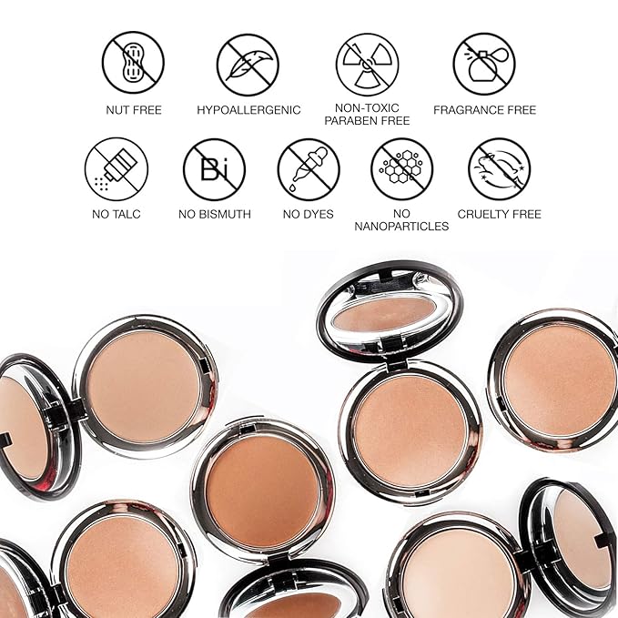 bellapierre Compact Mineral Foundation SPF 15 | Vegan - Ivory 35 Oz