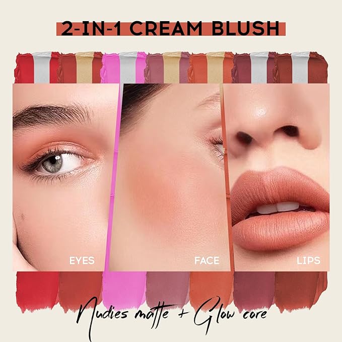 Cream Blush, Jelly Blush, Beauty Blush Makeup Sticks, Stick #03