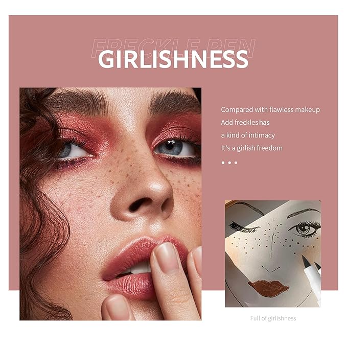 Freckle Pen 2 Colors Waterproof Long Lasting Quick