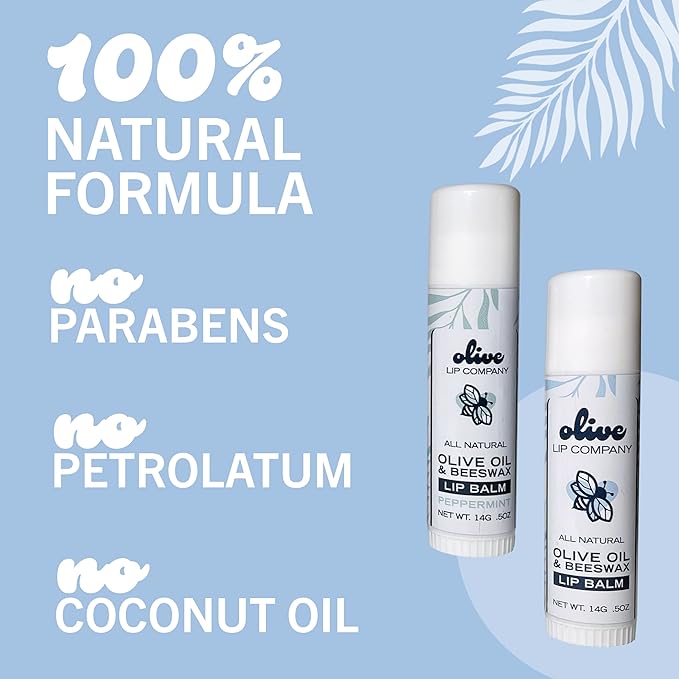 Hydrating Beeswax Lip Balm with Natural