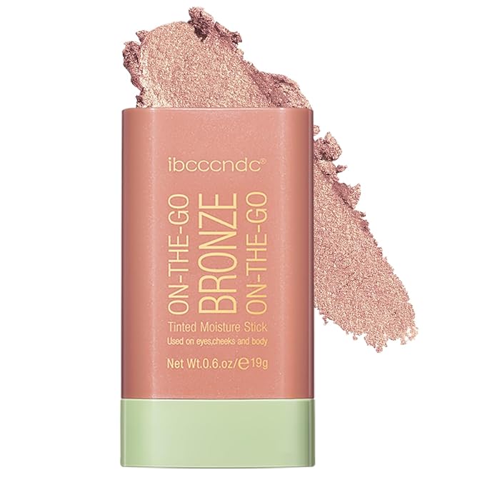 Cream Bronzer Stick,Contour Stick Facial Contouring Stick,Long Lasting