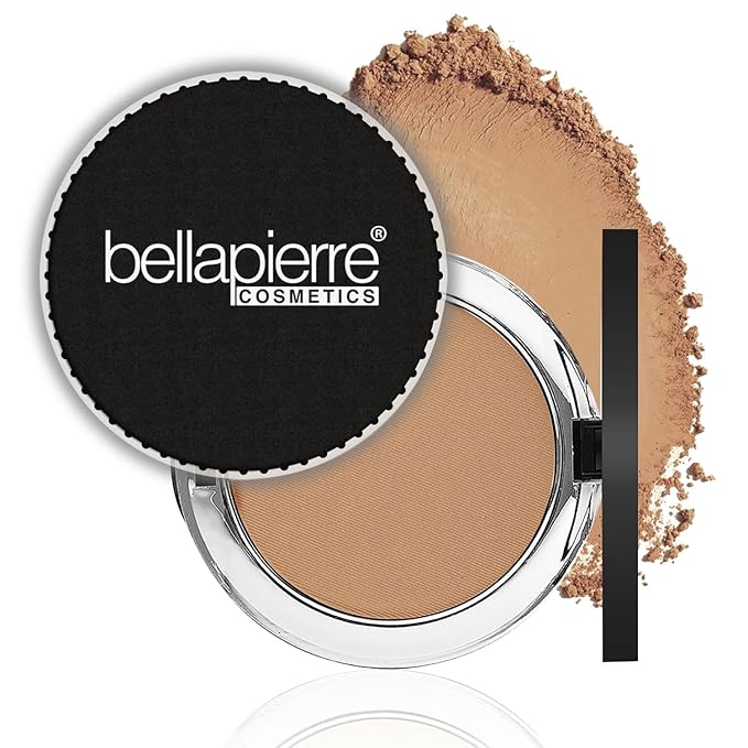bellapierre Compact Mineral Foundation SPF 15 | Vegan - Nutmeg 35 Oz