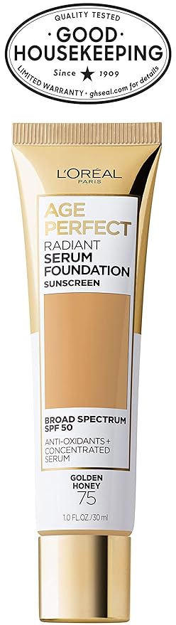 L'Oreal Paris Age Perfect Radiant Serum Foundation with 1 Ounce