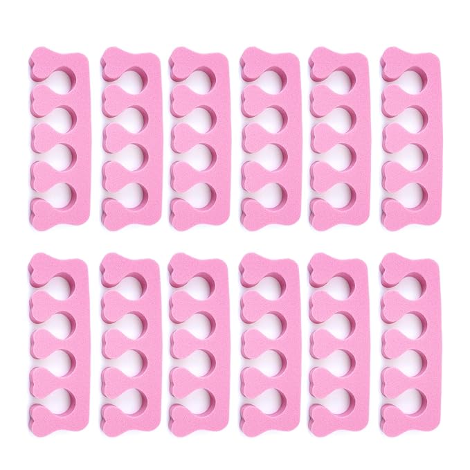 Quacc 12pcs Sponge Toe Separators