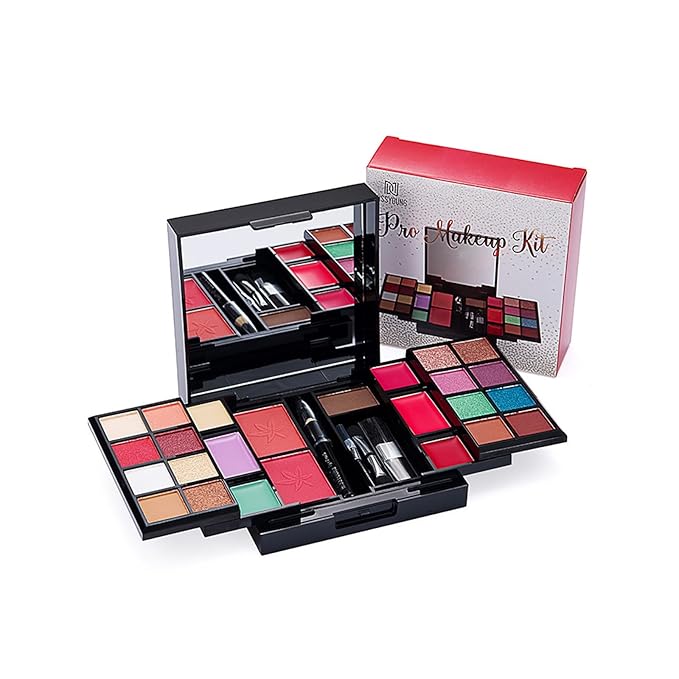 Makeup Eyeshadow Palettes, 25 Colors Protable Multifunction Blush