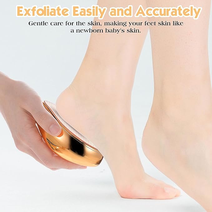 Nano glass foot file callus