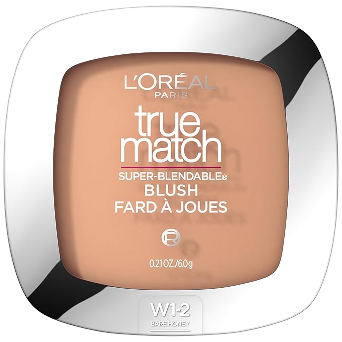 L'Oreal Paris True Match Super-Blendable Powder Blush, Bare May Vary) 21 Oz