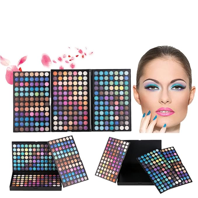 Pro 252 Colors Eyeshadow Makeup Palette Cosmetic Contouring