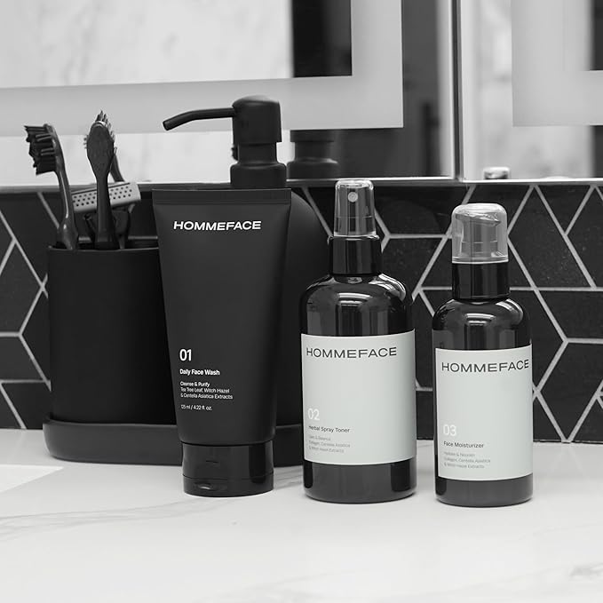 HommeFace Daily Trio Skin Care Set