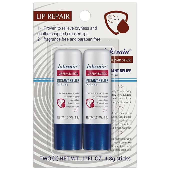 2Pcs Natural Lip Repair Stick -
