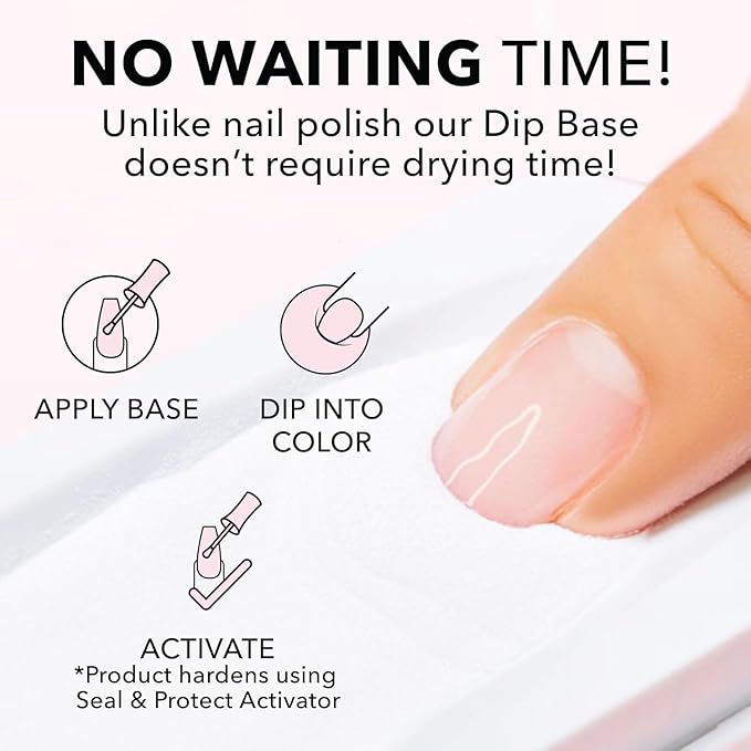 Kiara Sky Nail Dipping Powder Dip Essentials 2 oz (CLEAR)