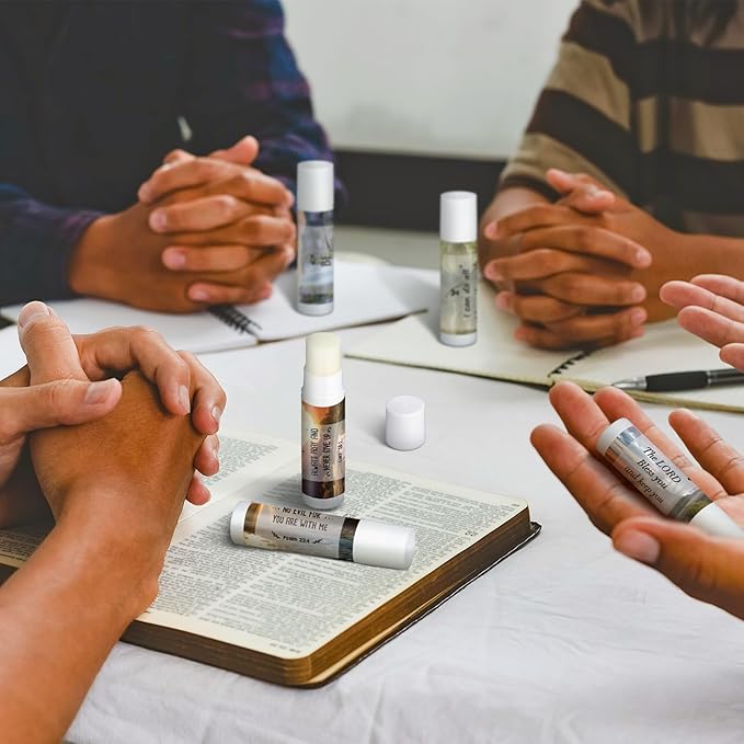 50 Pcs Lip Balm with Scripture Styles