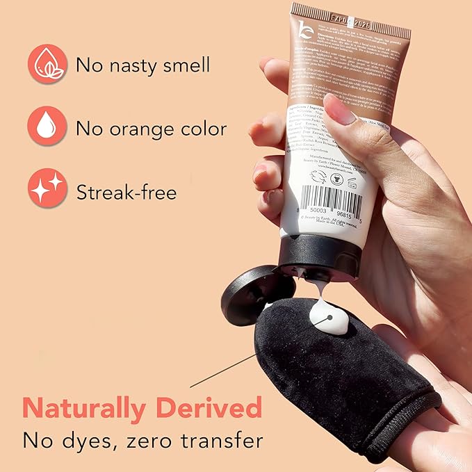 Face Tanner - USA Made with Natural & Organic Ingredients, Face Self Tanning Lotion, Non Toxic Self Tanner for Face, Gradual Tanning Lotion, Sunless Tanning Lotion for Fake Tan for Women & Men