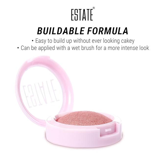 Estate Cosmetics Dew Me Baked Highlighter – Cheek, 3 g