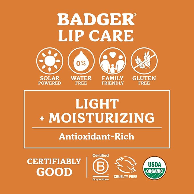 Badger - Classic Lip Balm, Pink