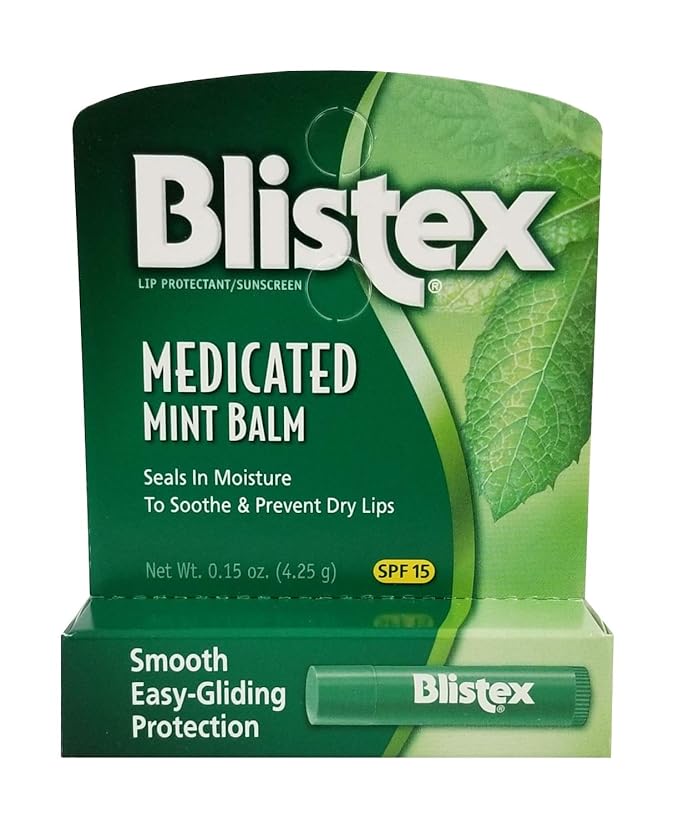 Blistex Medicated Lip Balm, SPF 15,