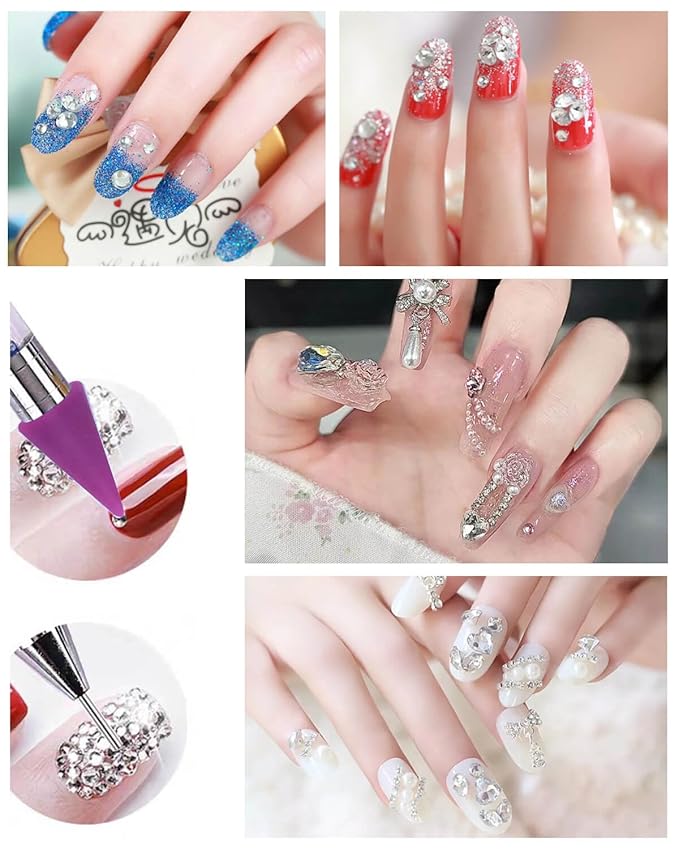 Rhinestone picker tool wax pencil