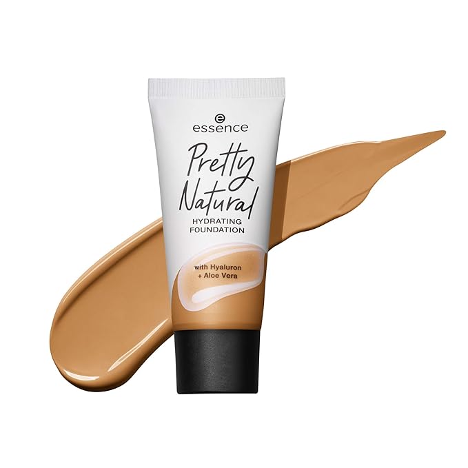 essence cosmetics Pretty Natural hydrating foundation 24h long 30ml