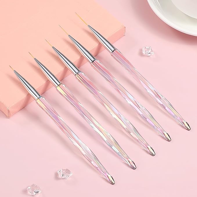 Teoyall nail art liner brushes,