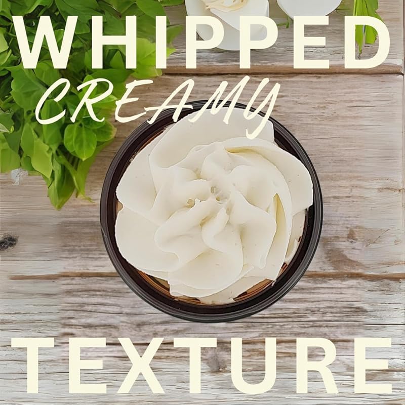 Beef Tallow for Skin Care, Face, Hands - Natural Moisturizer - Whipped - Organic Grass-Fed Beef Fat - Vitamins A, D, E, K - Dry Skin, Baby Diaper Cream - Hydrating - Handmade - Unscented - 2 oz Jar