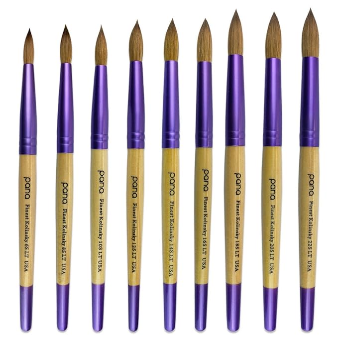 Pana usa acrylic nail brush100%