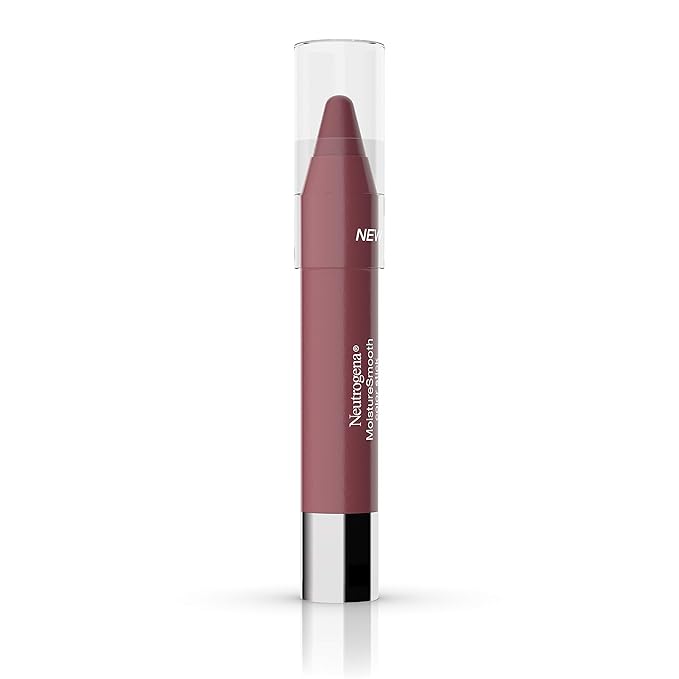 Neutrogena Moisturesmooth Color Lipstick, 70 Plum Perfect, .011 Oz.