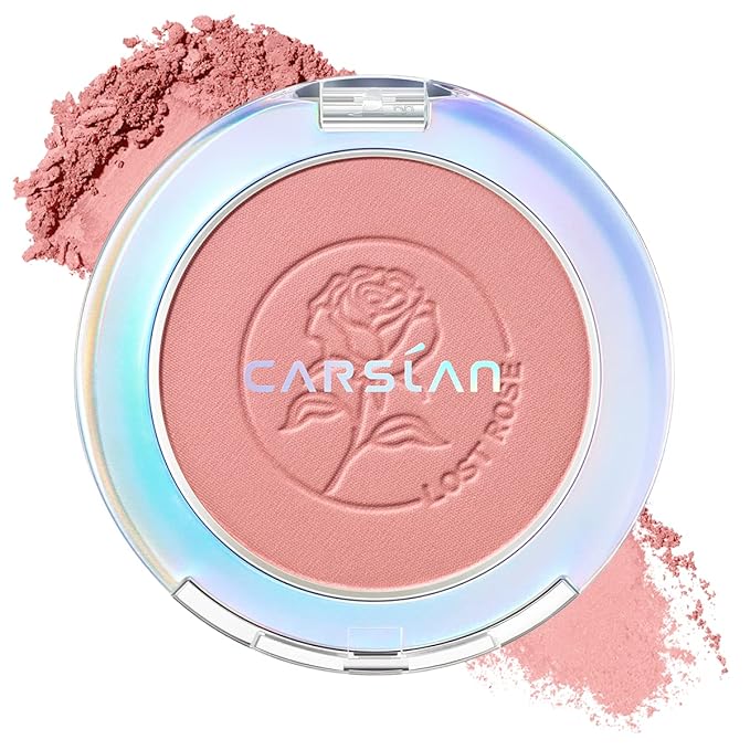 Face Blush, Powder Blush Makeup, Longlasting Highly Pigmented OST ROSE 04 L