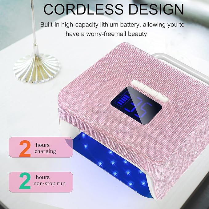 Uv nail light, lumcrissy 220w