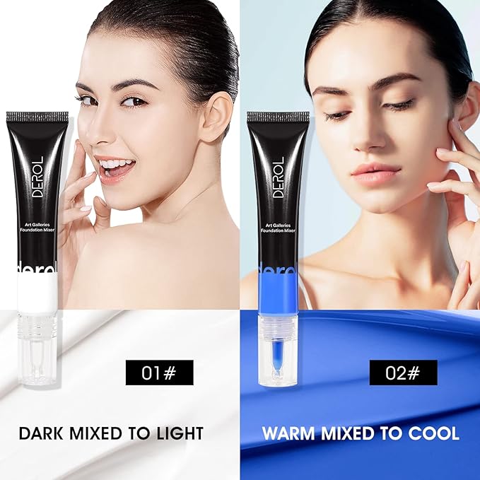 Blue Foundation Mixing Pigment for Adjusting Shade and (02# Blue)