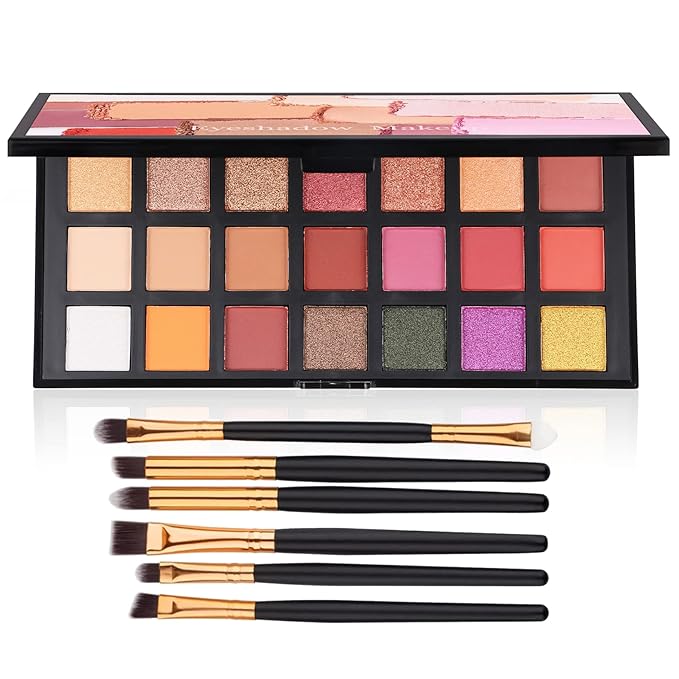Matte Eyeshadow Palette, Nude Eyeshadow Palette Makeup Set,