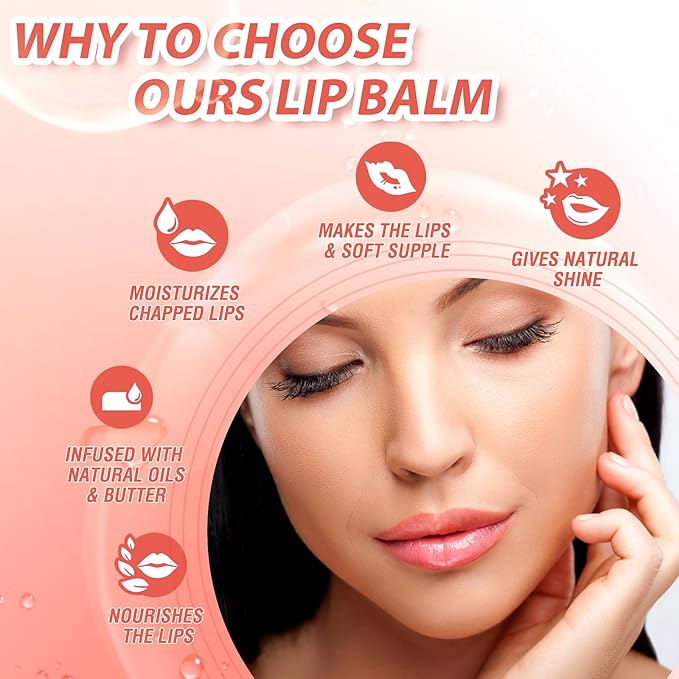 Big Brush Head Hydrating Lip Glow Oil Plumping Lip Tint, Hydrating Lip Gloss Tinted Lip Balm Transparent Lip Care, Long Lasting Nourishing Non-sticky Fresh Texture (Raspberry)