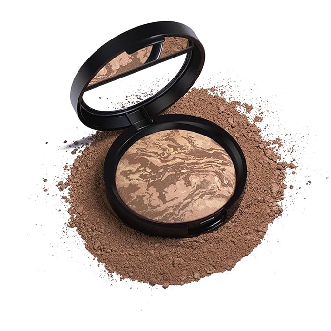 Baked Powder Foundation Makeup, Brighten Color Correcting Foundation
